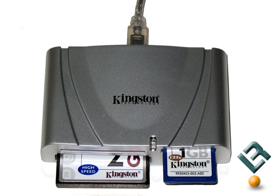 Kingston's FCR-HS215/1 Flash Memory Reader