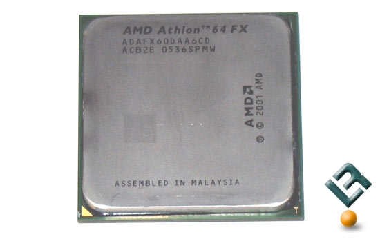 The AMD Athlon 64 FX-60 Dual-Core Processor