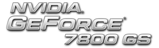 nVidia GeForce 7800 GS AGP Video Card Logo