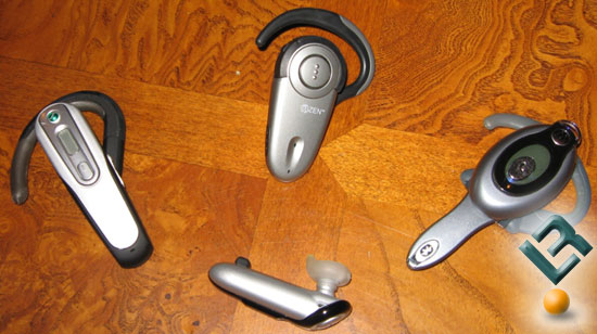 The Bluetooth Discovery 640 Headset with the Razr and Treo 650