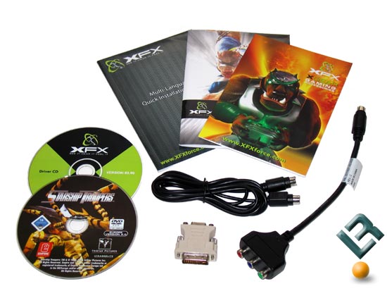 The XFX GeForce 7600 GT Bundle