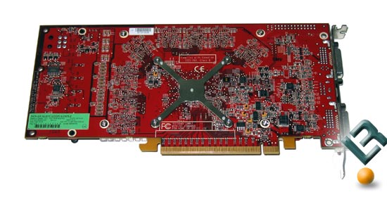 The ATI Radeon X1800 GTO Card Back