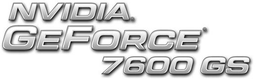 nVidia GeForce 7600 GS Video Card Logo