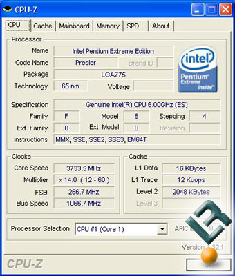 intel processor identification utility windows version