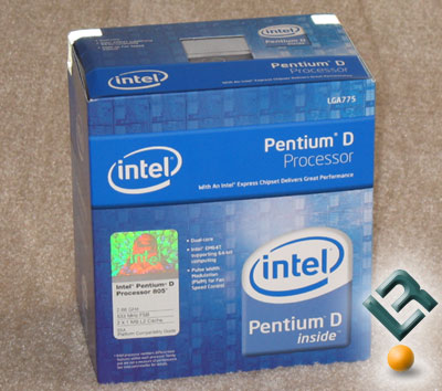 Overclocking The Intel Pentium D Processor 805