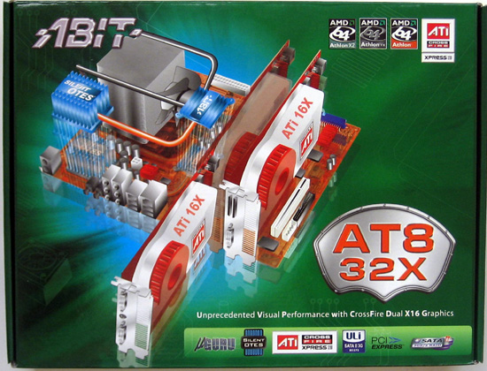 Abit AT8 32X  Crossfire Xpress 3200 Motherboard Review