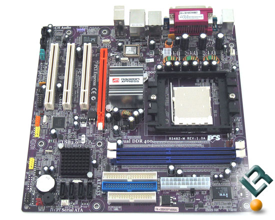 ECS RS482-M (1.0A) Motherboard