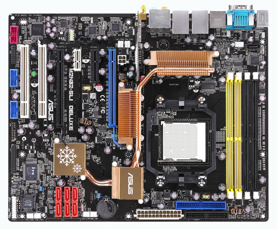 asus m2n32 full board