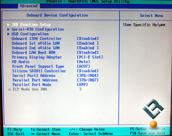 asus m2n32 onboard devices