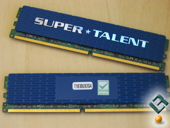 Super Talent T1000UX2G4 DDR2 Memory Kit Review