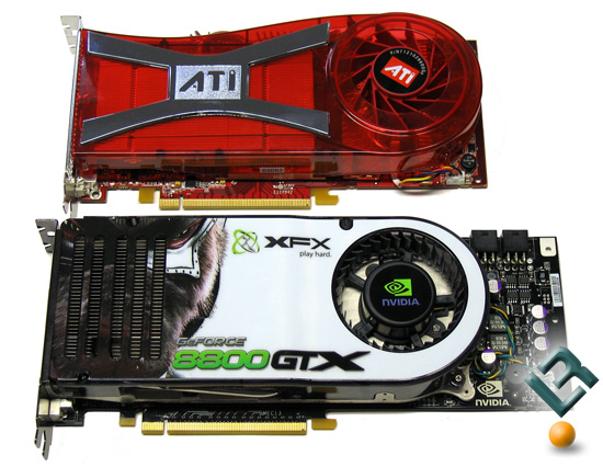XFX GeForce 8800 GTX and eVGA 8800 GTS GPU’s