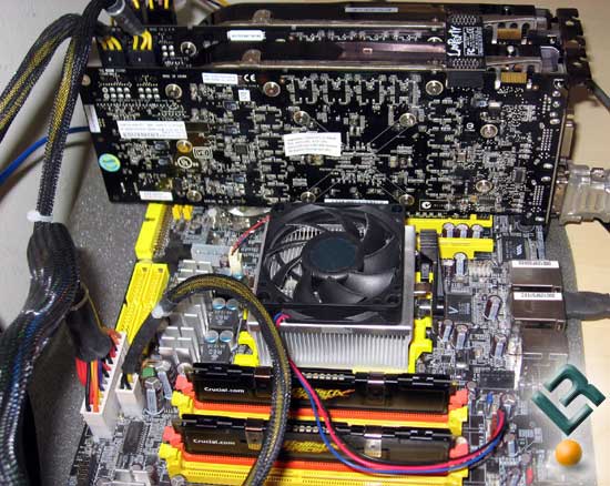 8800 GTX SLI test system