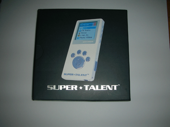 Super Talent Mega Screen MP3 Player