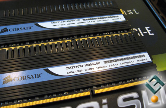 CES 2007 – Corsair Announces PC2-10000 DDR2 Memory