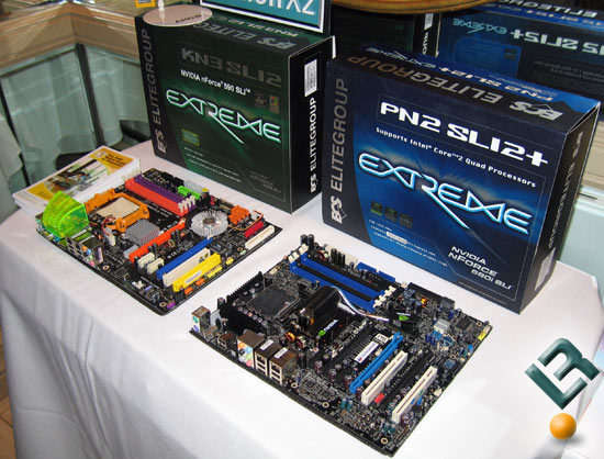 ECS PN2 SLI2+ Motherboard Display