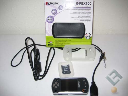 Kingston 2GB K-PEX 100 Portable Media Player Review