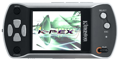 Kingston K-PEX 100 Portable Media Player Review