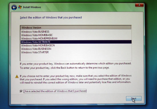 How To Install Windows Vista Ultimate