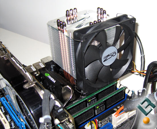 OCZ Vindicator CPU Cooler Test System