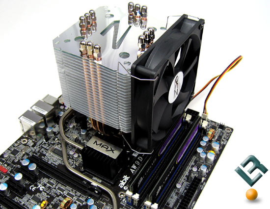 OCZ Vindicator CPU Cooler Test System