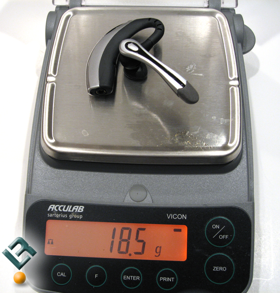 Plantronics 510 - a bit over the advertised weight