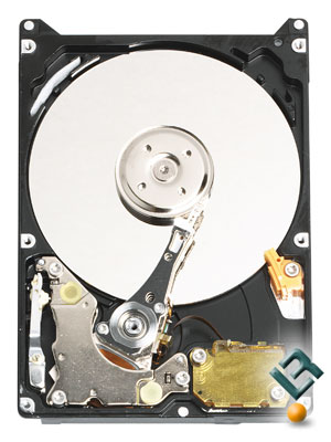 WD Scorpio HDD Inside