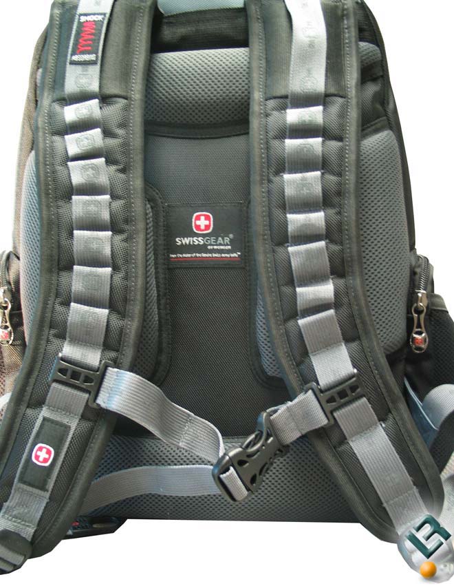 The shoulder straps on the Pegasus