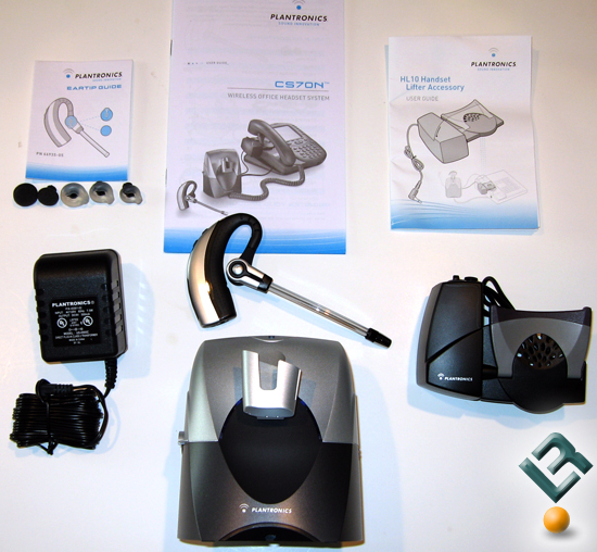 Plantronics CS70N Box Contents