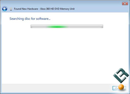 Xbob 360 HD-DVD Player Installation on Microsoft Windows Vista