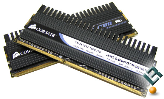 Corsair DOMINATOR 1800MHz CL7 Memory Kit Review