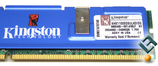 Kingston ultra low-latency CL5 DDR3 Memory - Legit Reviews