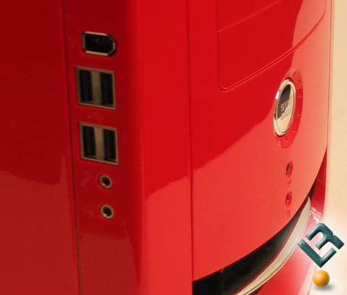 Front USB and Audio Ports on the In Win F430