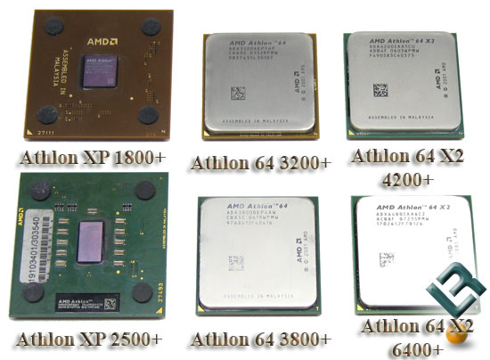 AMD Athlon XP and Athlon 64 Processors