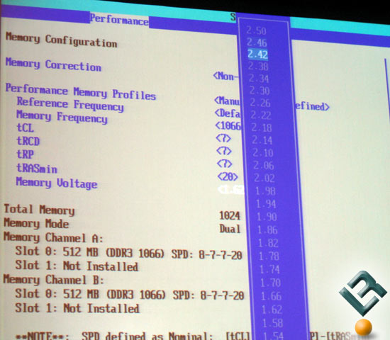 Intel DX38BT BoneTrail Motherboard Performance BIOS