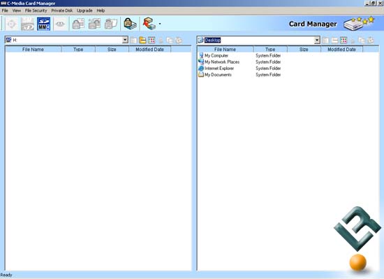 AreoCool FP-01 software screen shot