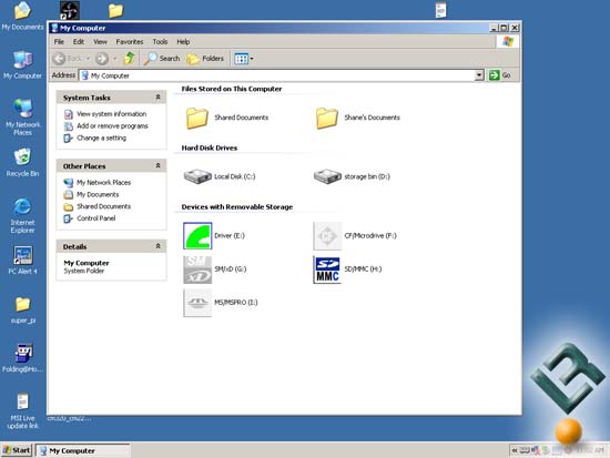 AreoCool FP-01 software screen shot