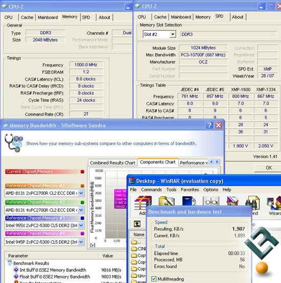 Corsair Memory DOMINATOR DDR3 Overclocking