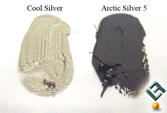AiT Cool Silver side by side to Arcticsilver 5