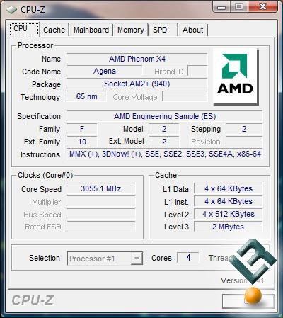 AMD Overclocking on an Phenom 9900 Processor