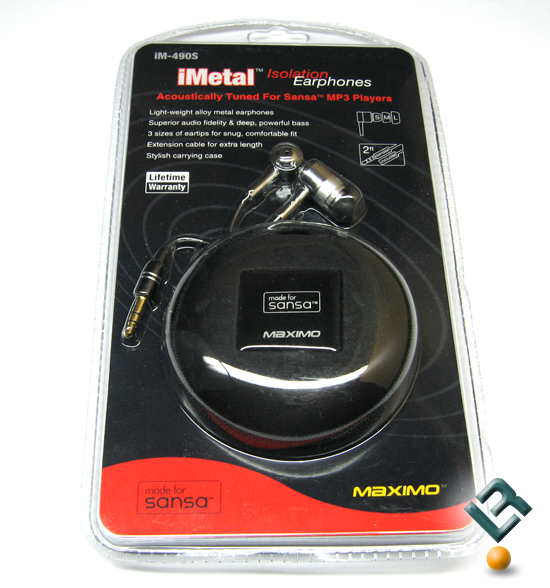 Maximo iM-490S iMetal Earphones Review