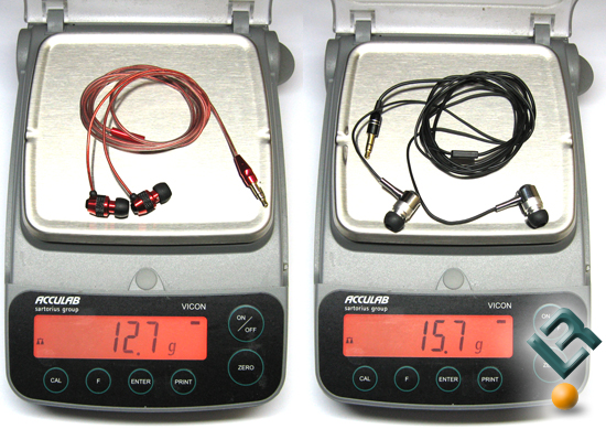 Weight Comparison Between 490S and Vibe