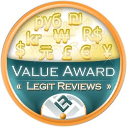 Legit Reviews Value Award