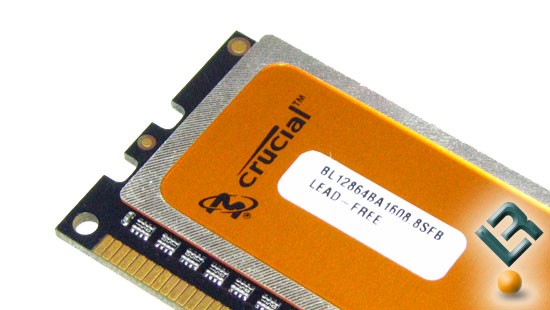 Crucial DDR3 PC3-12800 Part Number BL2KIT12864BA1608K Memory Kit Review