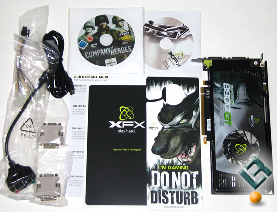 XFX GeForce 8800 GT Alpha Dog Video Card Bundle