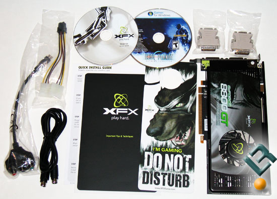 XFX GeForce 8800 GT Alpha Dog Video Card Bundle