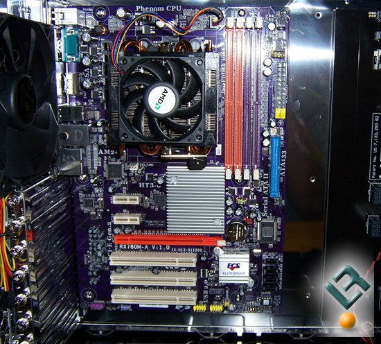 ECS A770M-A Motherboard Review Installation