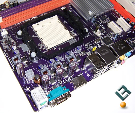 ECS A770M-A Motherboard Review CPU socket