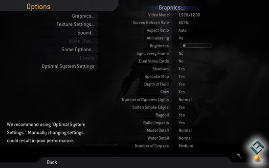 Call of Duty 4 Benchmarking