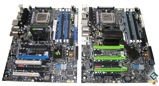 NVIDIA 780i SLI Motherboard front