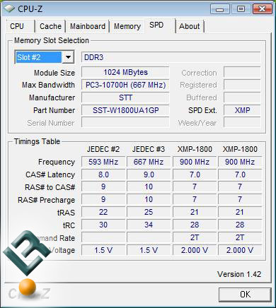 Super Talent ProjectX 1800MHz DDR3 Memory Kit